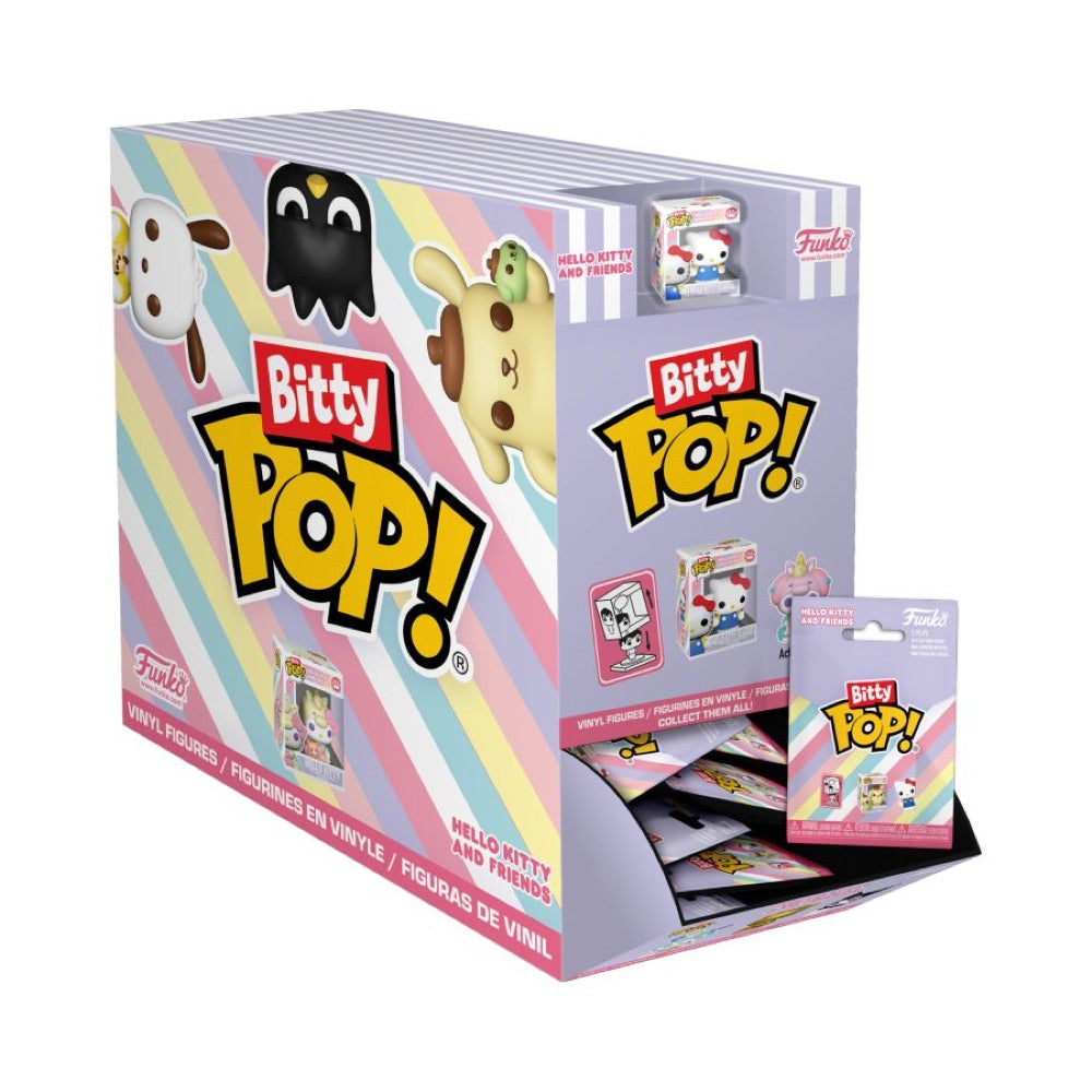 Hello Kitty – Bitty Pop! Blind Bag Assortment (Display of 32)