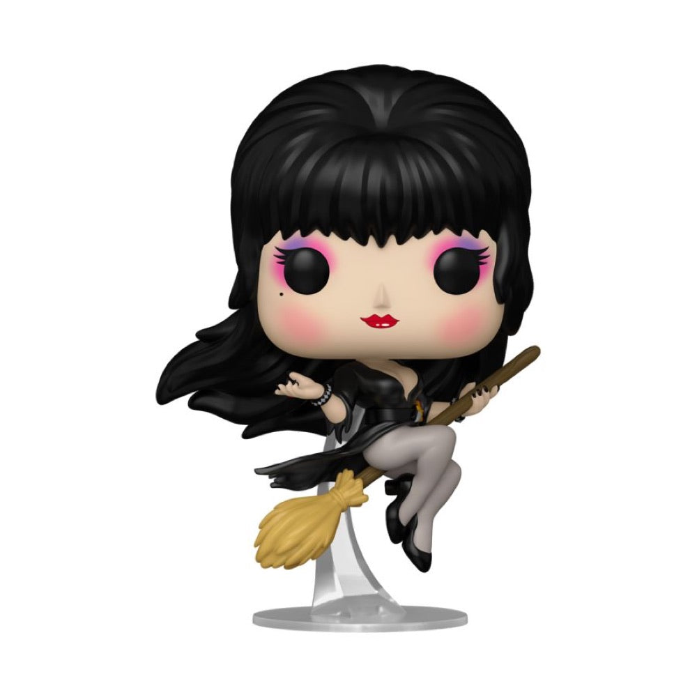 Elvira: Mistress of the Dark – Elvira (with Broom) Pop! Vinyl