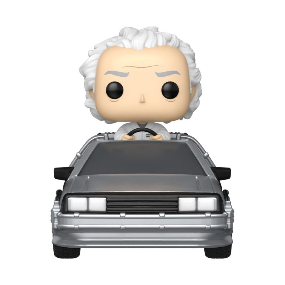 Back to the Future – Doc with Time Machine Pop! Vinyl Ride