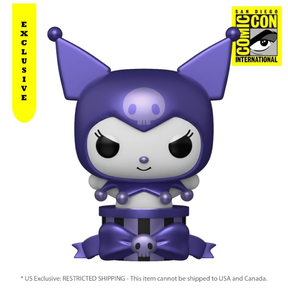Hello Kitty – Kuromi Purple Metallic SDCC 2025 Exclusive Pop! Vinyl [RS]