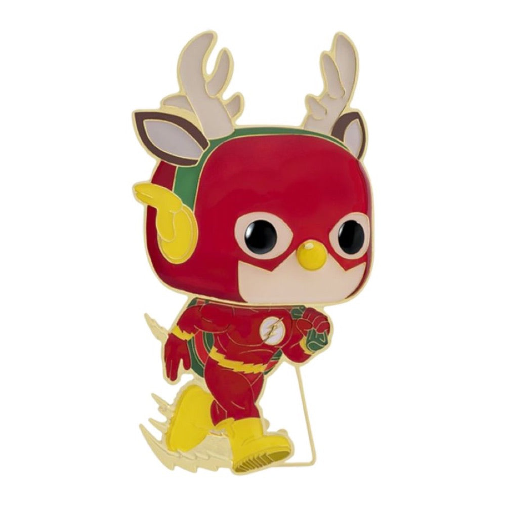 DC – Flash Holiday 4″ Pop! Enamel Pin