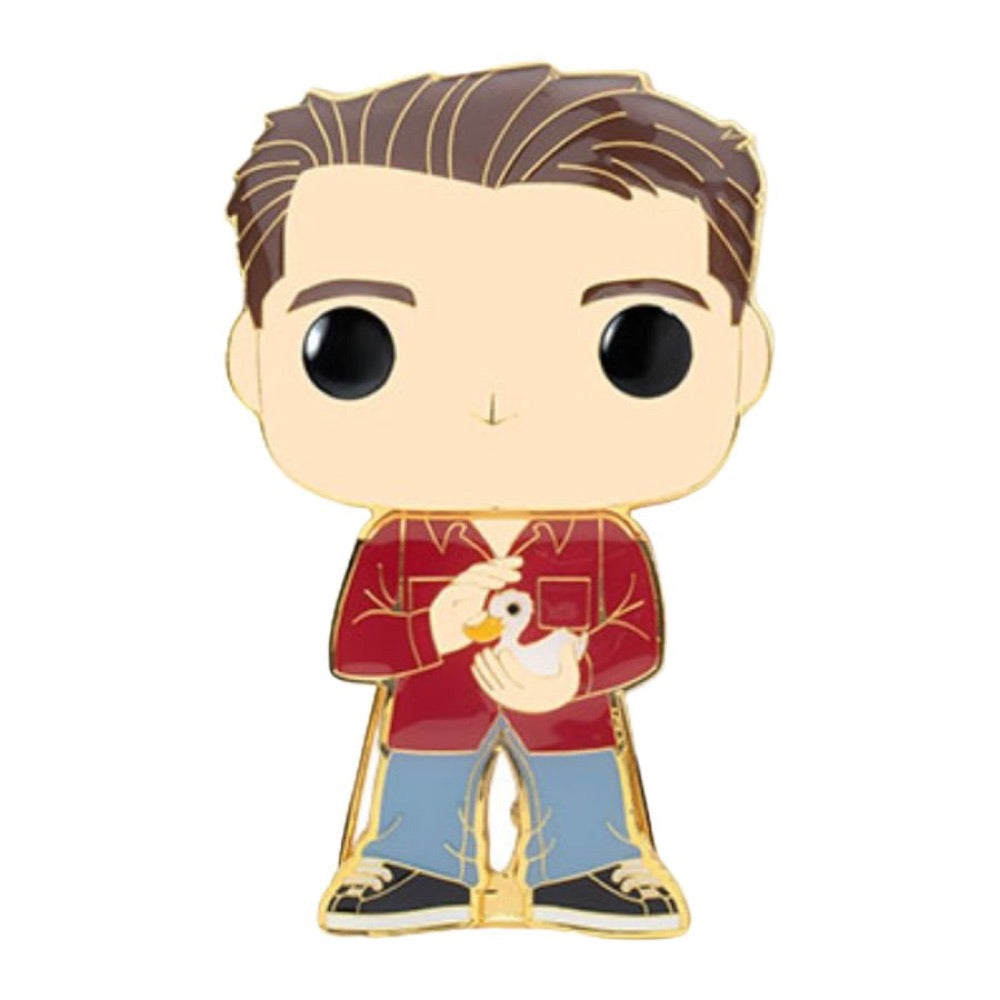 Friends – Joey with duckling 4″ Pop! Enamel Pin