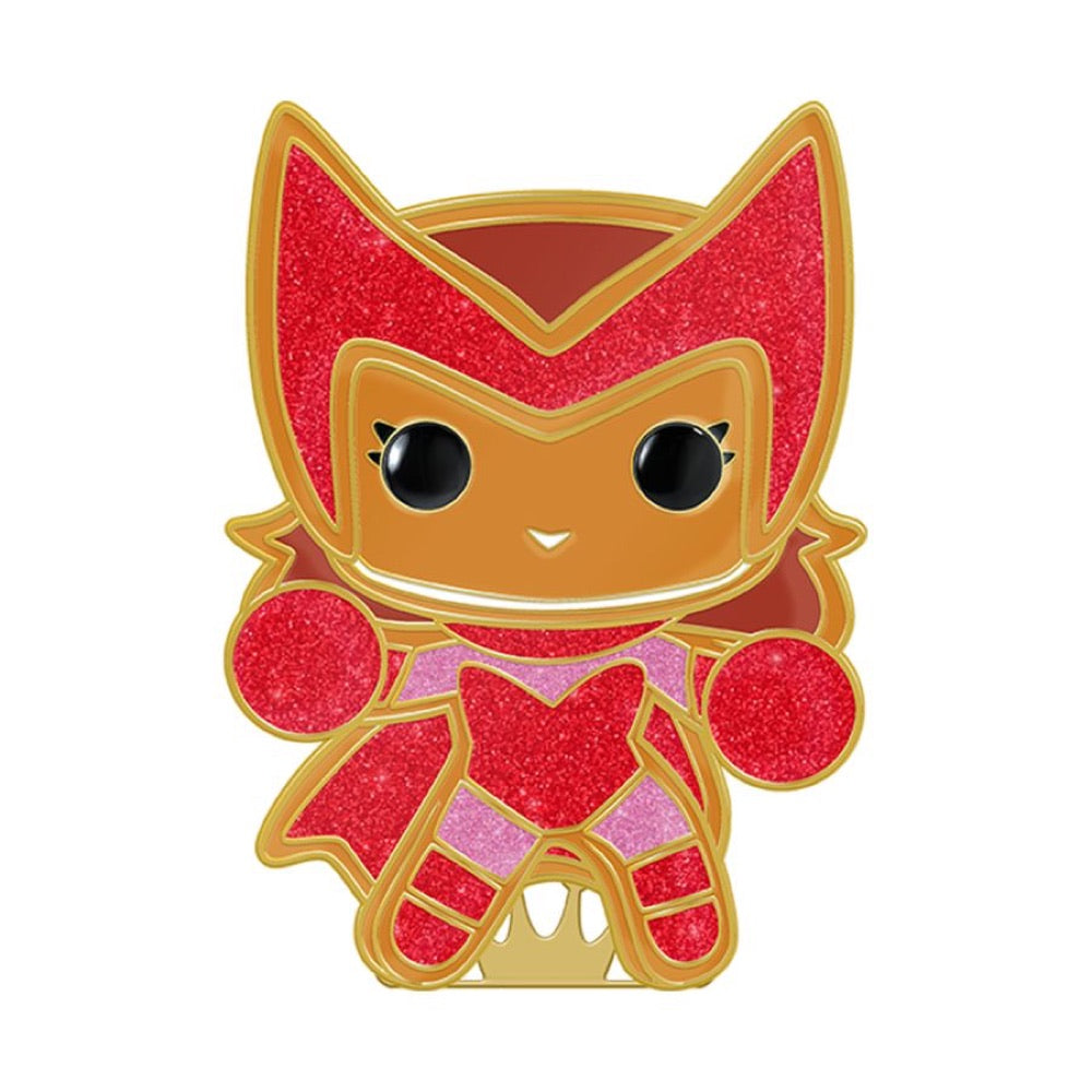 Marvel Comics – Scarlet Witch Gingerbread Enamel Pop! Pin