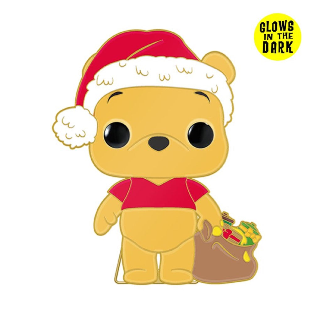 Winnie the Pooh – Winnie the Pooh Holiday Glow Enamel (with chase) Pop! Pin