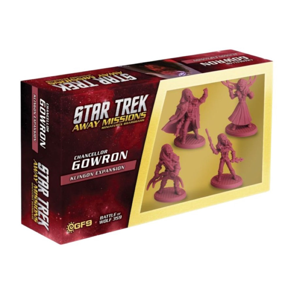 Star Trek – Away Missions “Battle of Wolf 359” – Miniatures Board Game [Gowron Expansion]