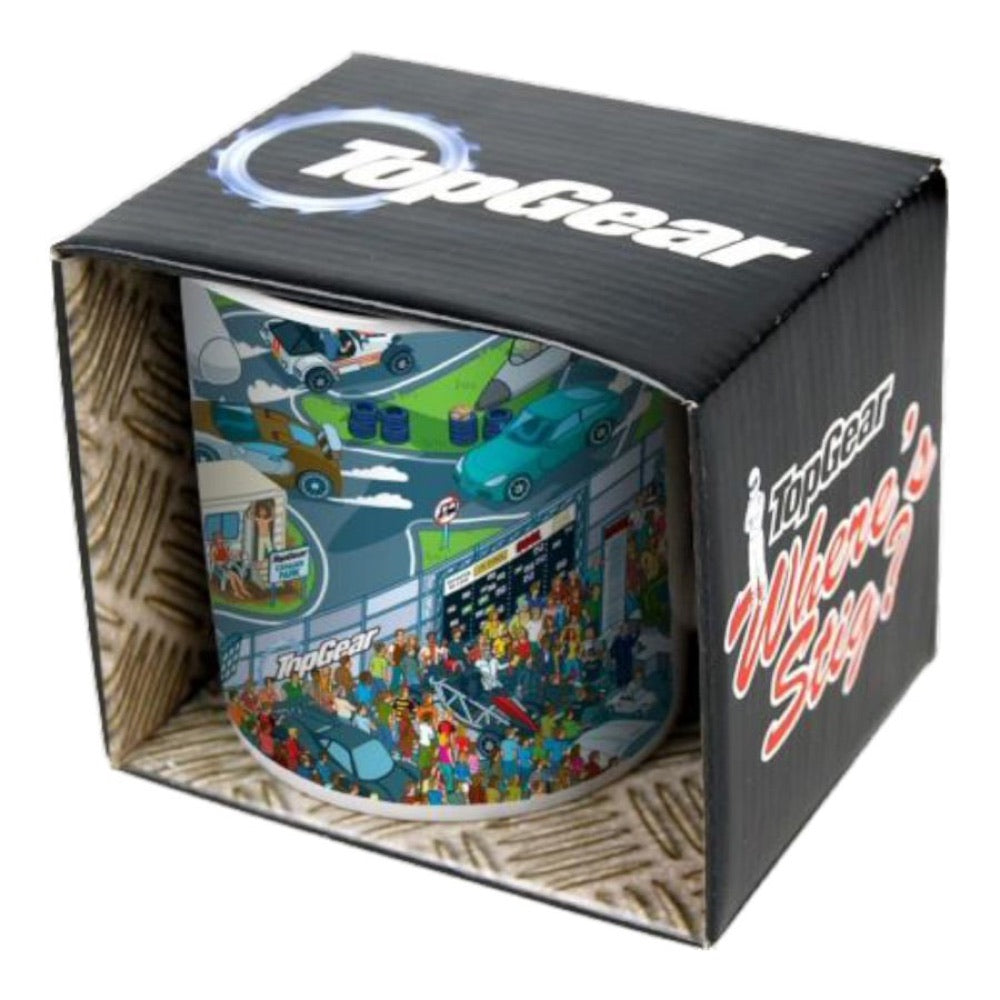 Top Gear – Where’s Stig Studio Scene Mug