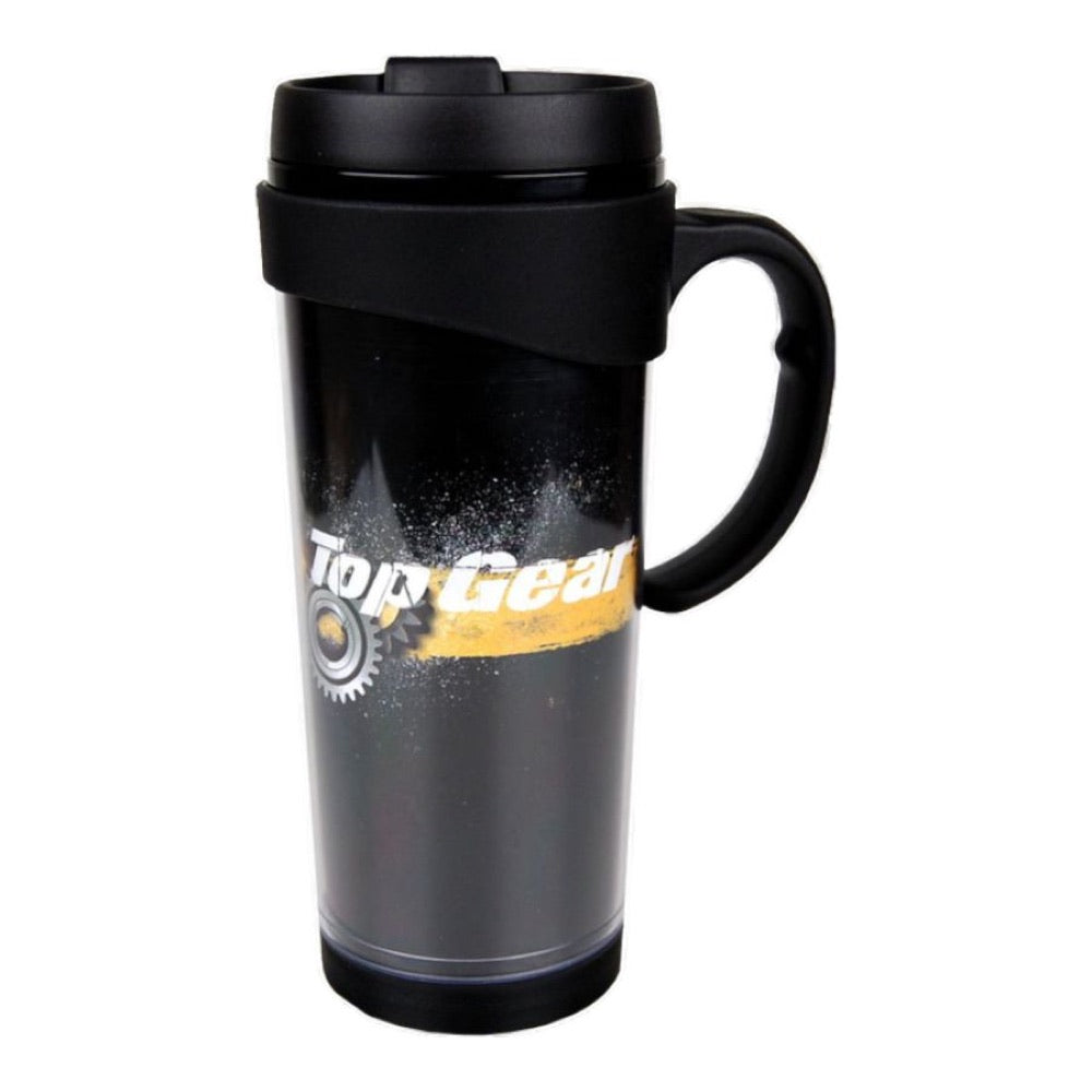 Top Gear – Black and Yellow Gears Travel Mug