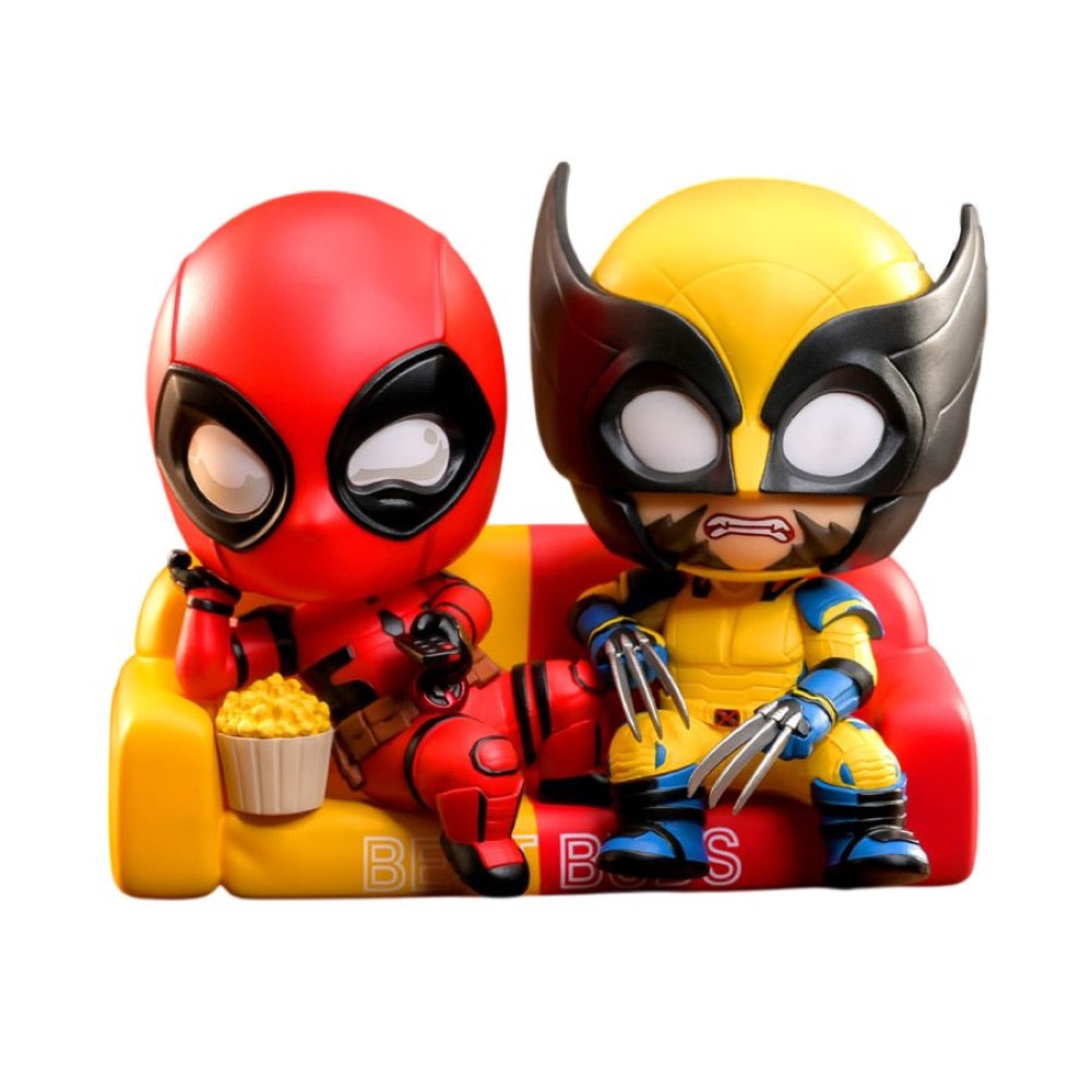 Deadpool & Wolverine – Best Buds on Sofa Cosbaby