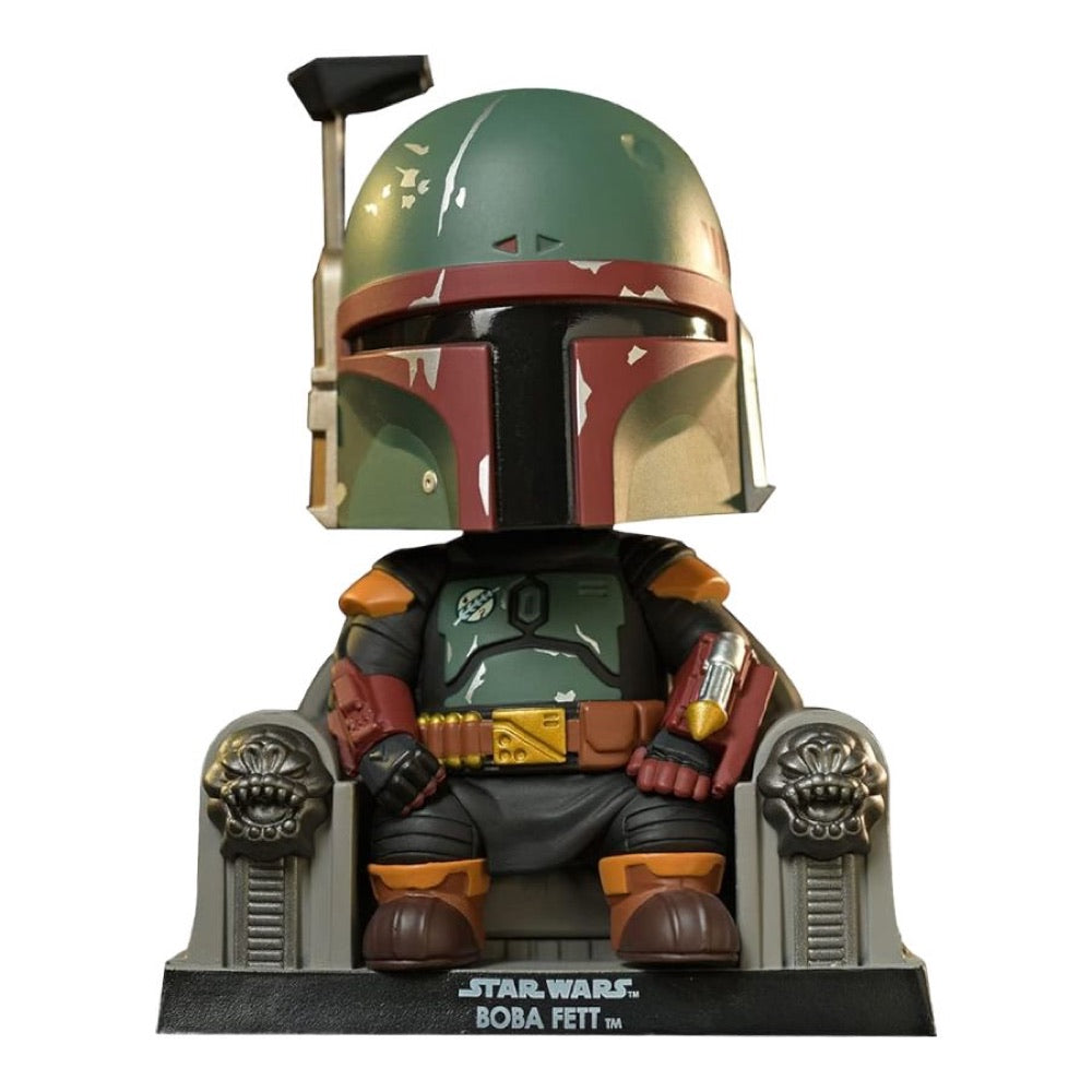 Star Wars: Book of Boba Fett – Boba Fett on Throne Cosbaby Set