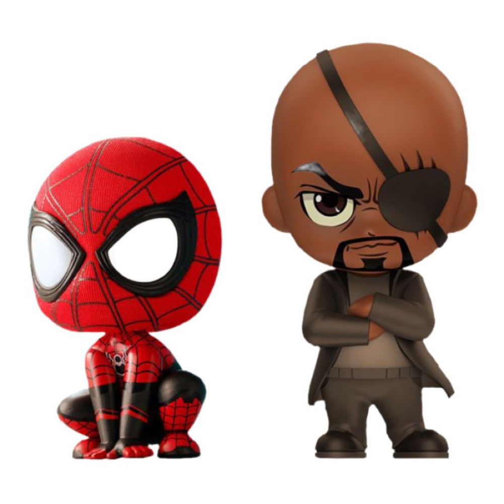 Spider-Man: Far From Home – Spider-Man & Nick Fury Cosbaby Set