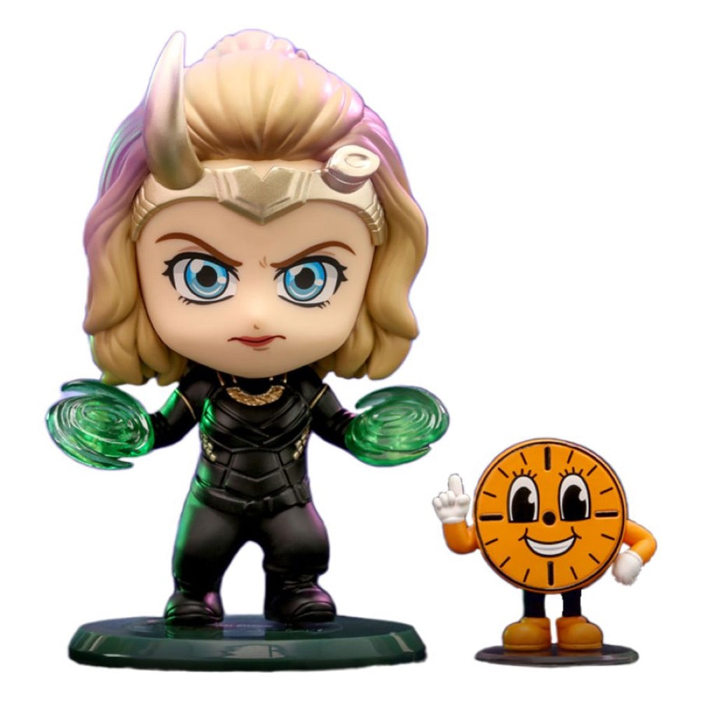 Loki (TV) – Sylvie with Miss Minutes Cosbaby Set