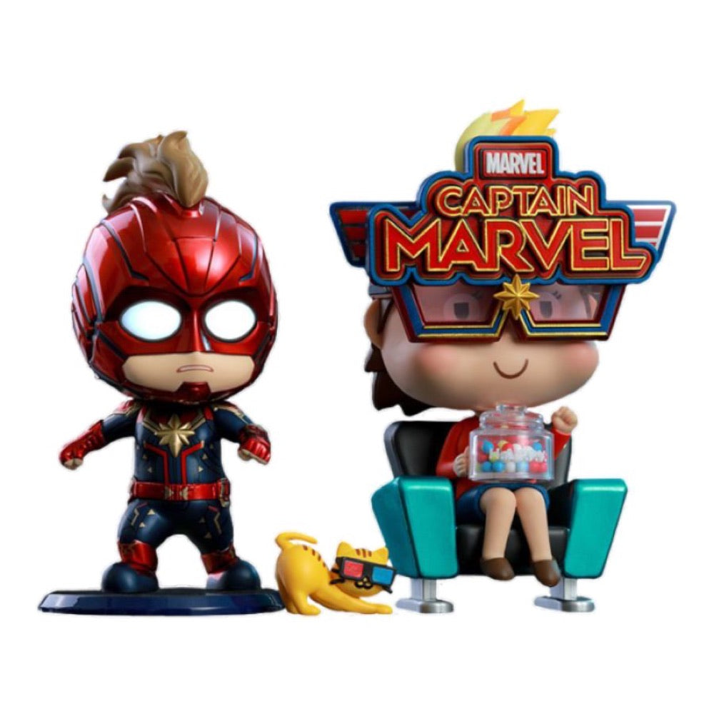 Captain Marvel (2019) – Captain Marvel &Movbi Cosbaby Set