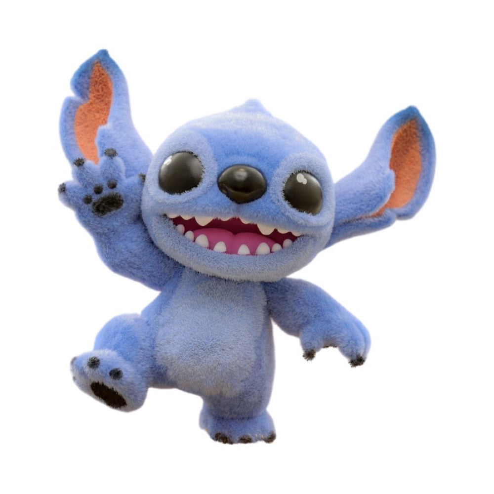 Lilo & Stitch (2025) – Stitch w/Velvet Hair Standing Cosbaby