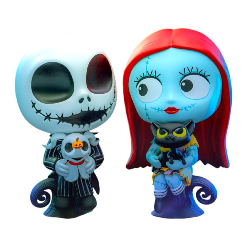 The Nightmare Before Christmas – Jack and Sally Sitting Cosbaby [2 Pack]