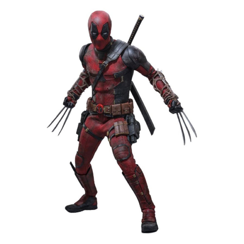 Deadpool & Wolverine – Deadpool (Battling Version) 1:6 Scale Collectible Action Figure