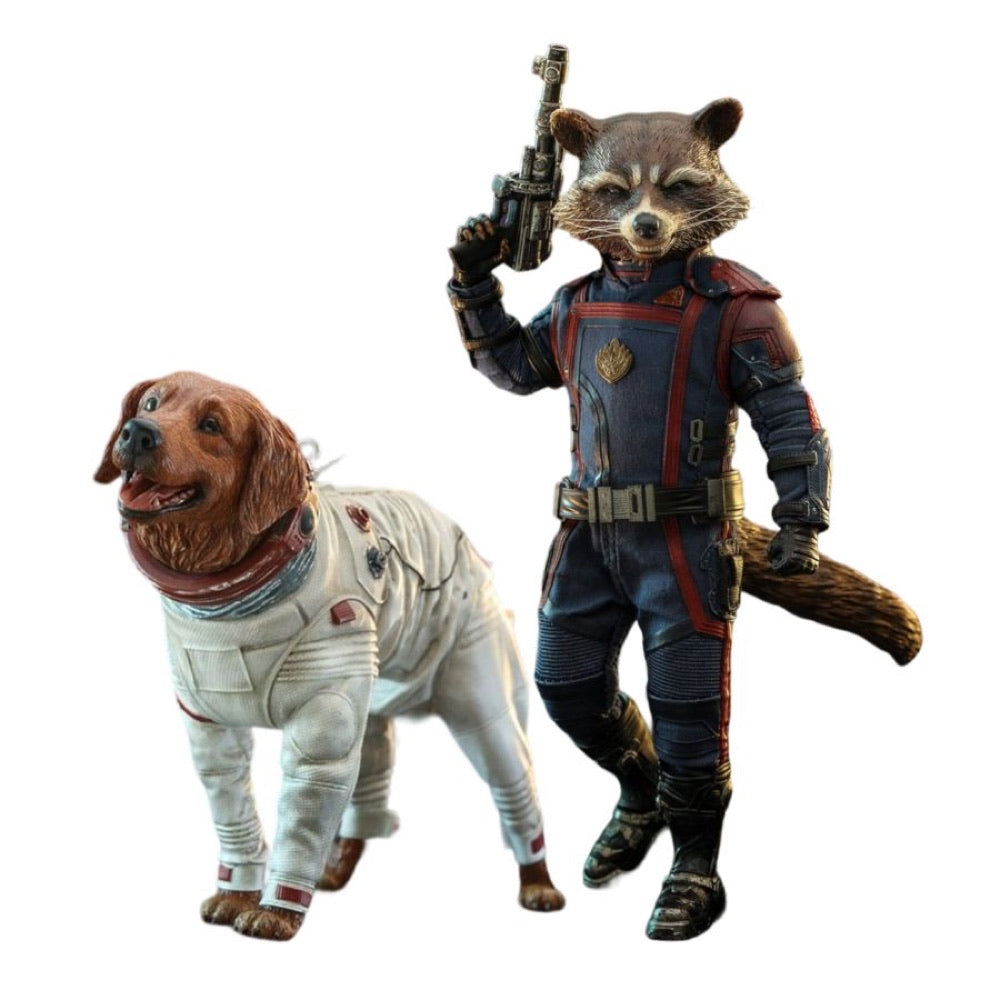Guardians of the Galaxy: Vol 3 – Rocket and Cosmo 1:6 Scale Collectable Action Figure