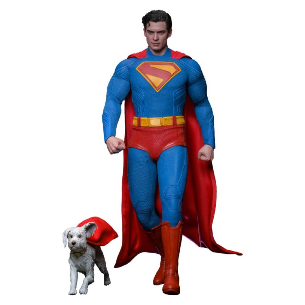 Superman (2025) – Superman & Krypto 1:6 Scale Collectable Action Figure Set