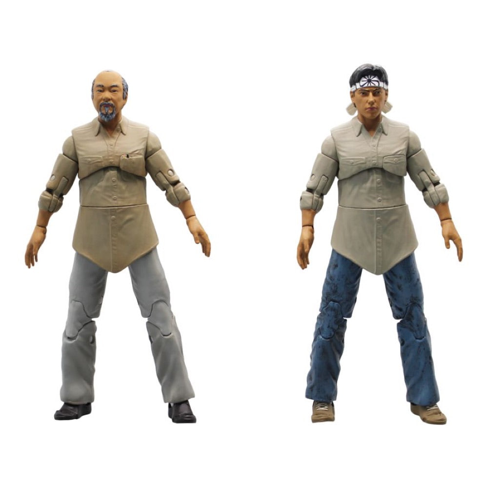 The Karate Kid – Mr. Miyagi & Daniel Larusso Miyagi-Do 6″ Action Figure Boxed Set