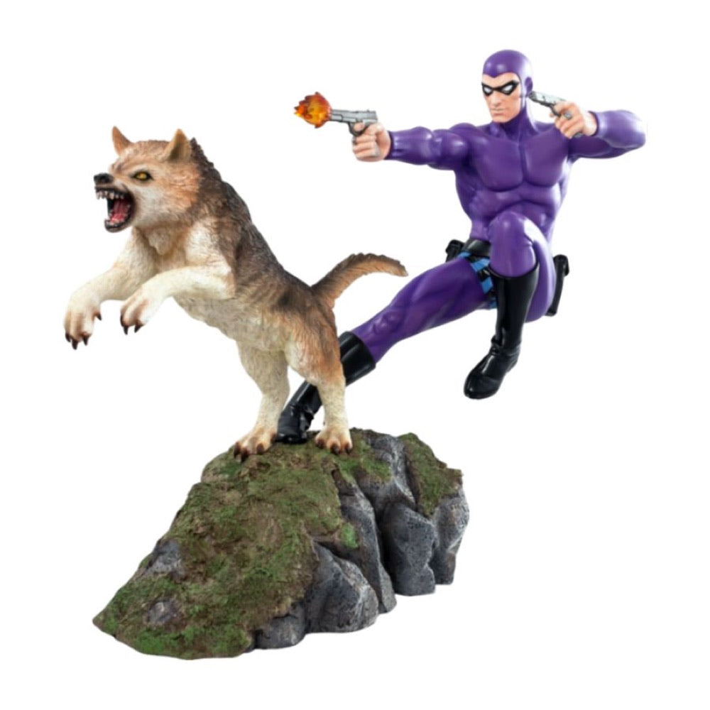 The Phantom – Phantom and Devil Purple Suit Statue