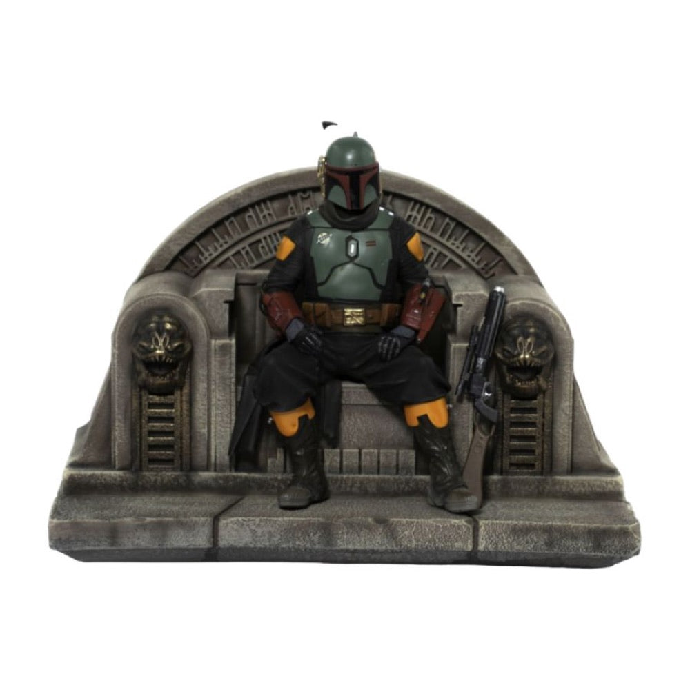 Star Wars: The Mandalorian – Boba Fett on Throne Deluxe 1:10 Scale Statue