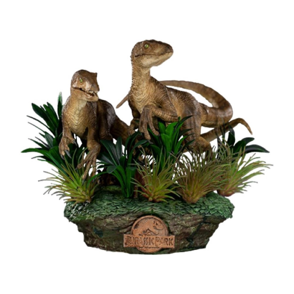Jurassic Park – Two Raptors Deluxe 1:10 Scale Statue