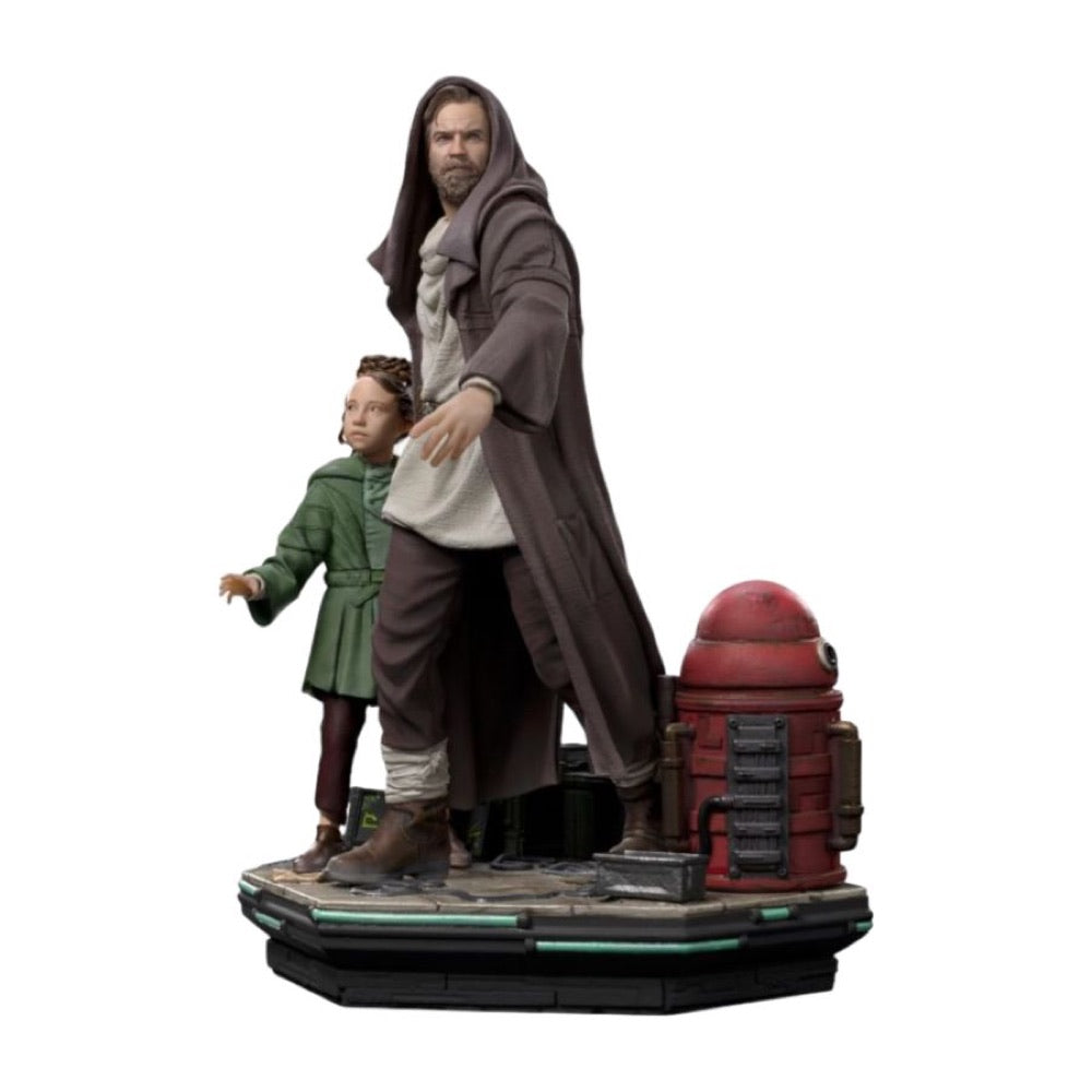 Star Wars – Obi-Wan & Young Leia DLX 1:10 Statue