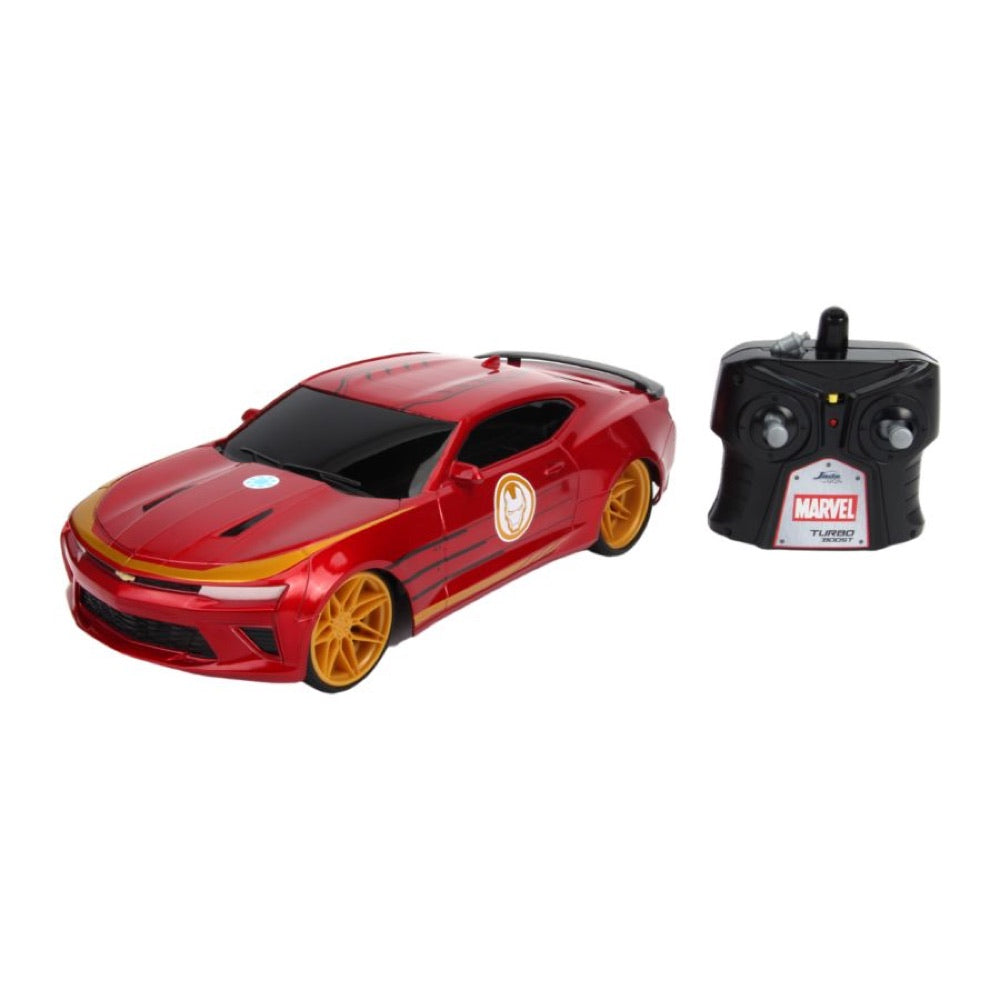 Marvel Comics – 2016 Chevy Camaso SS (Iron Man) 1:16 Scale Remote Control Car