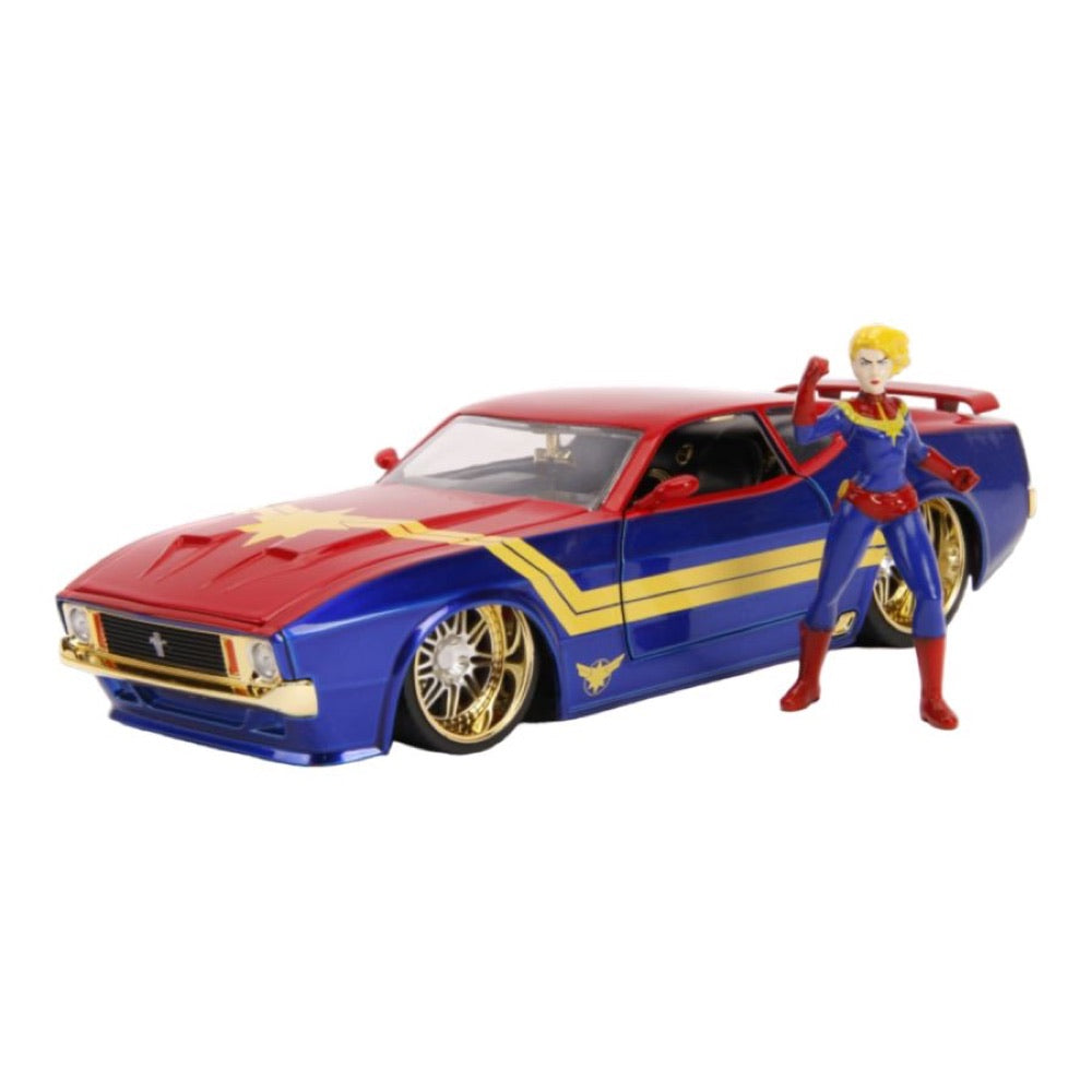 Marvel Comics – Captain Marvel 1973 Ford Mustang Mach 1 1:24 Scale Hollywood Ride