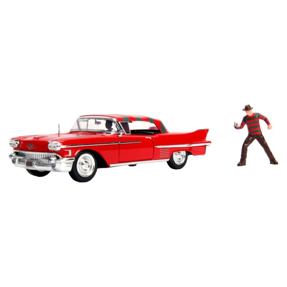 A Nightmare on Elm Street – 1958 Cadillac Series 62 1:24 with Figure Hollywood Ride