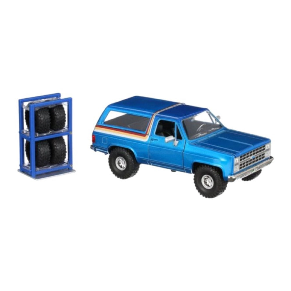 Just Trucks – 1980 Chevy K5 Blazer Blue 1:24 Scale