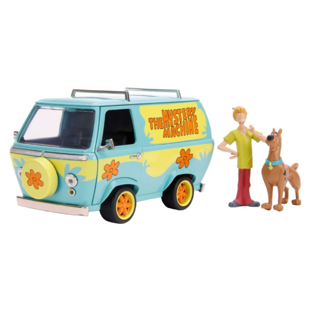 Scooby-Doo! – Mystery Machine with Figure 1:24 Scale Hollywood Ride