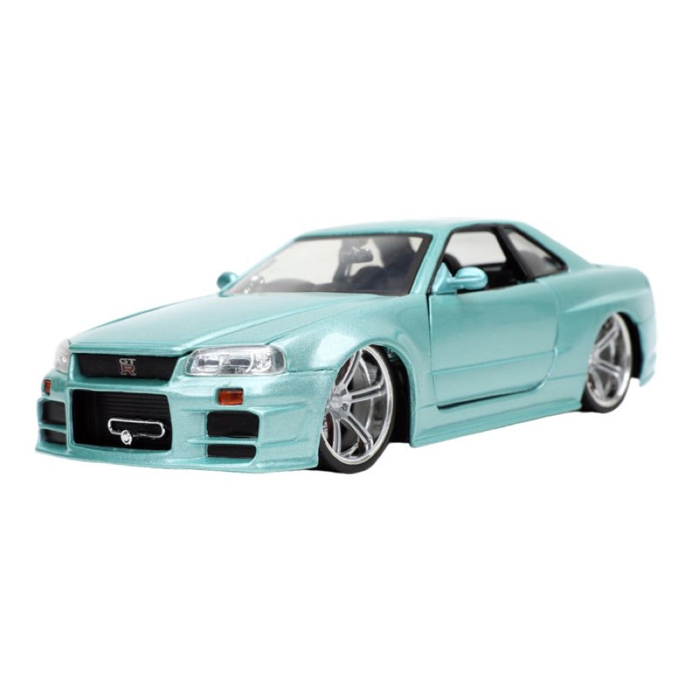 Fast & Furious – 2002 Nissan Skyline GT-R (R34) 1:24 Scale