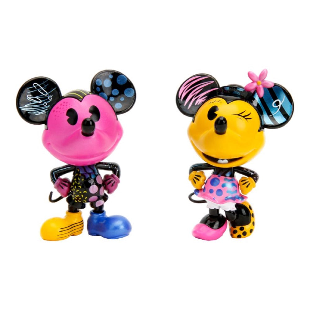 Disney – Mickey & Minnie Next Level Collector 4″ MetalFig 2-Pack Set