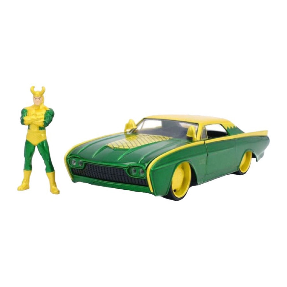 Marvel Comics – Loki & 1963 Ford Thunderbird 1:24 Scale
