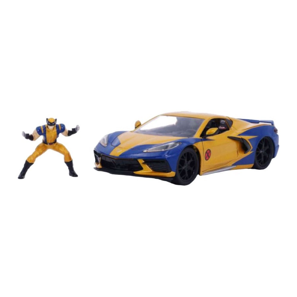 Marvel Comics – Wolverine & 2020 Chevy Corvette 1:24 Scale