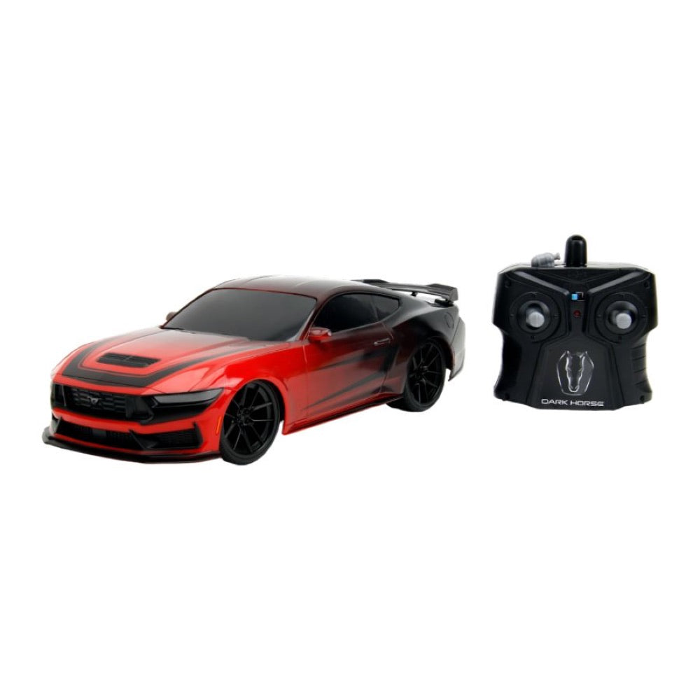 Big Time Muscle – 2024 Ford Mustang Dark Horse 1:16 Scale Remote Control Car
