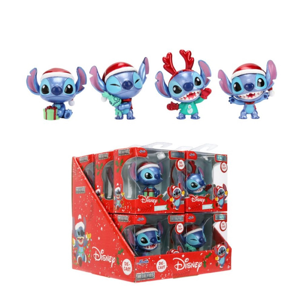 Lilo & Stitch – 2.5″ Stitch (Christmas Themed) MetalFig Assortment (Display of 12) (Wave 3)