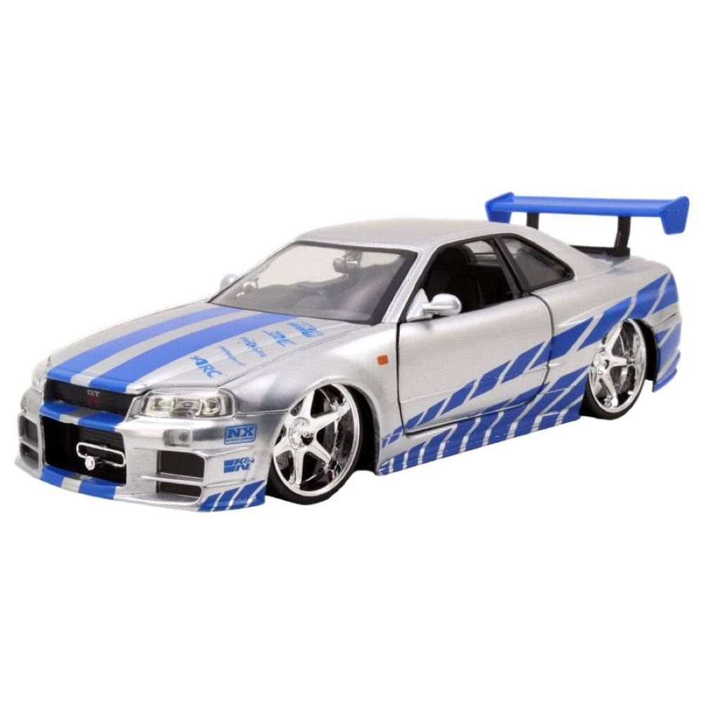 Fast & Furious – ’02 Nissan Skyline GT-R 1:24 Scale Hollywood Ride