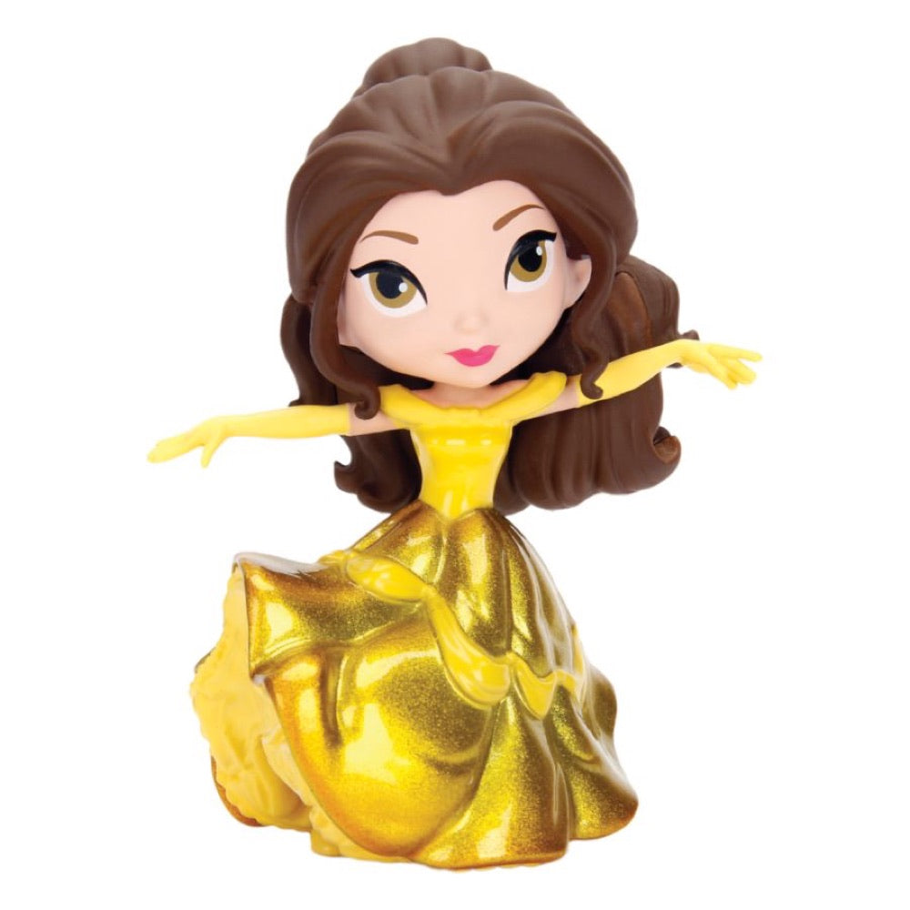 Beauty and the Beast (1991) – Belle with Gold Dress 4″ Diecast MetalFig