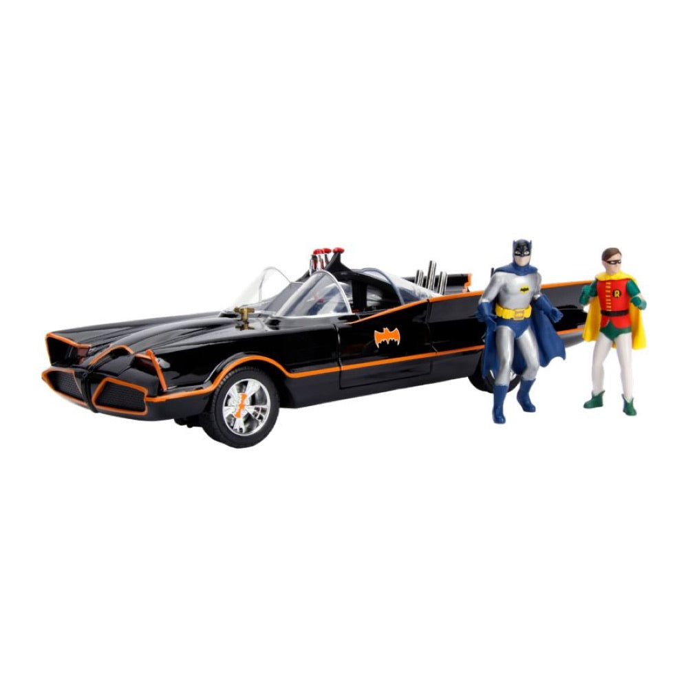 Batman (TV) – Batmobile 1:18 w/Batman