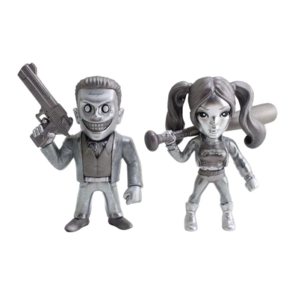 Suicide Squad (2016) – Harley Quinn & Joker US Exclusive 4″ Bare Metal 2 Pack