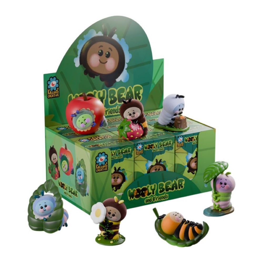 Kaleidos Creative – Wooly Bear & Friends Blind Box Series 1 (Display of 6)