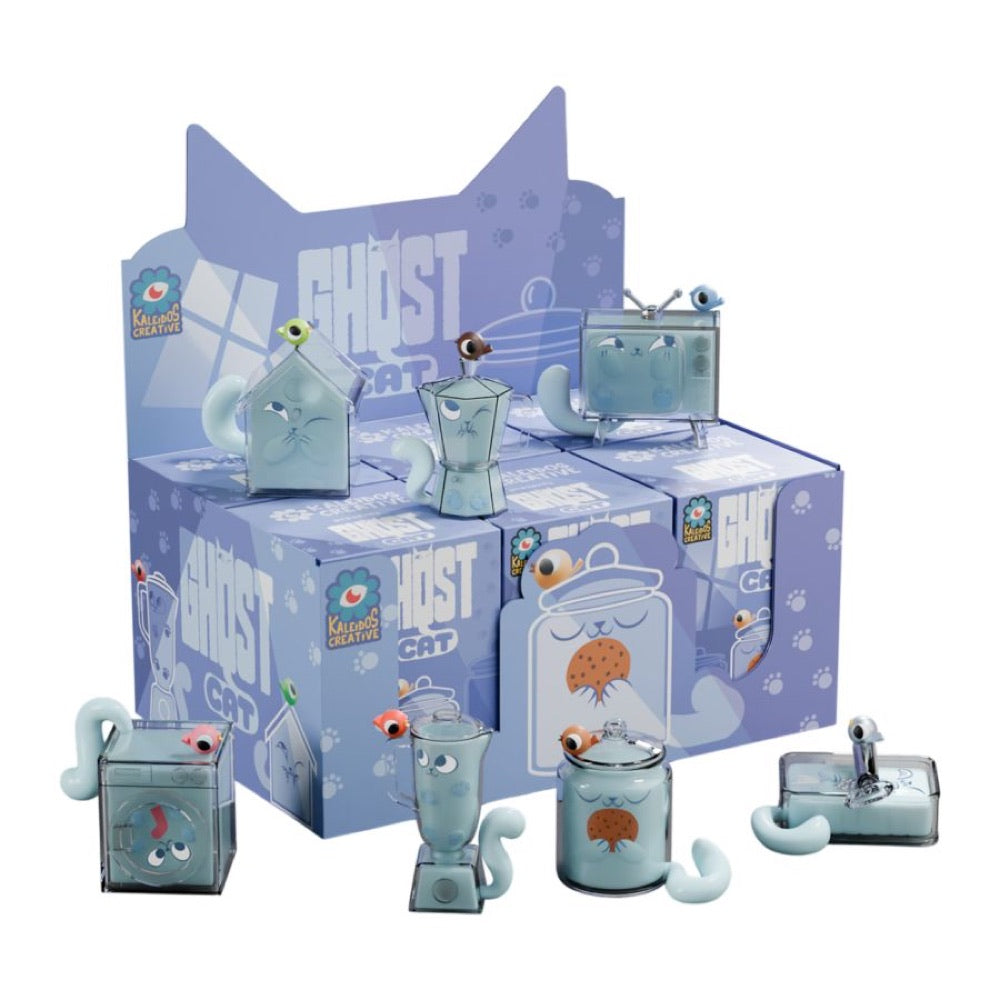Kaleidos Creative – Ghost Cat Blind Box Series 1 (Display of 6)