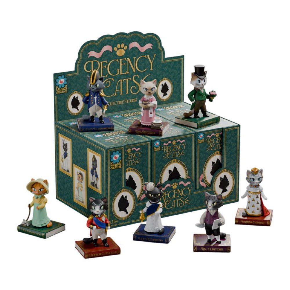 Kaleidos Creative – Regency Cats Blind Box Series 1 (Display of 6)