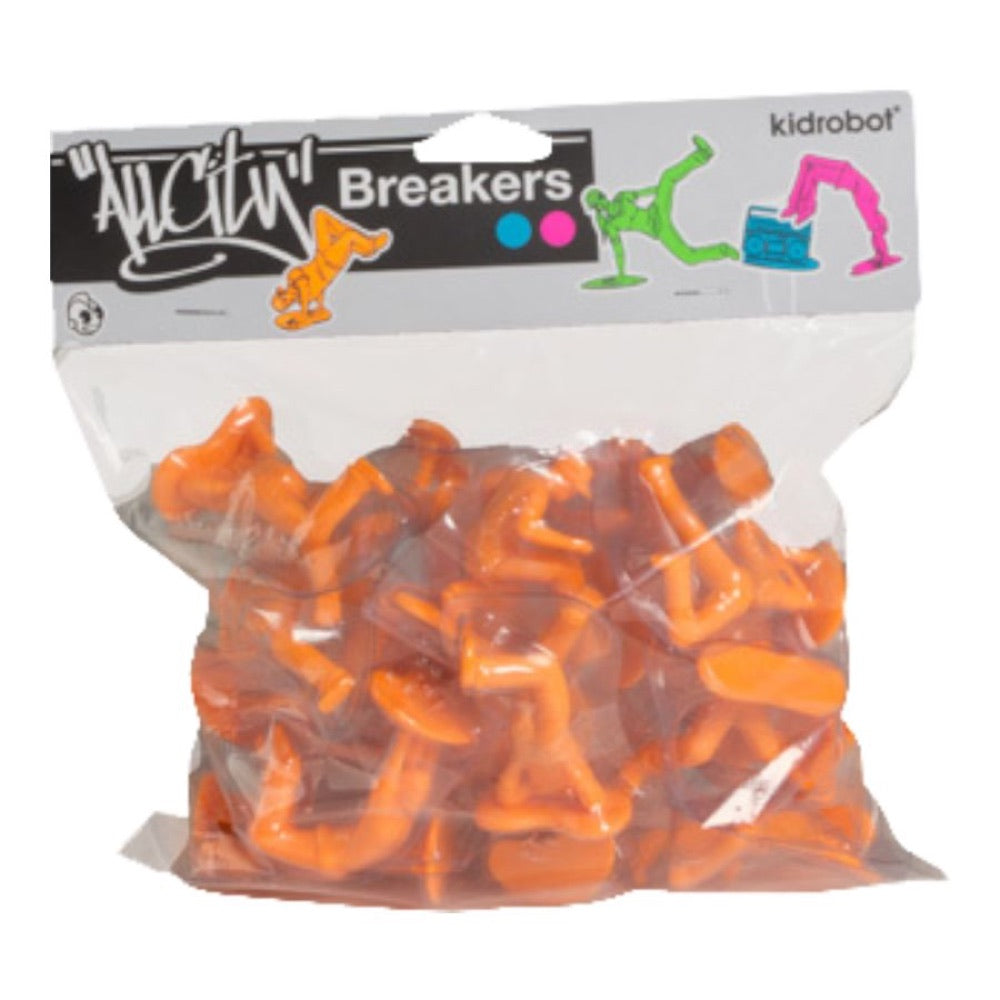 All City Breakers – Mini Vinyl Electric Orange 20-Pack