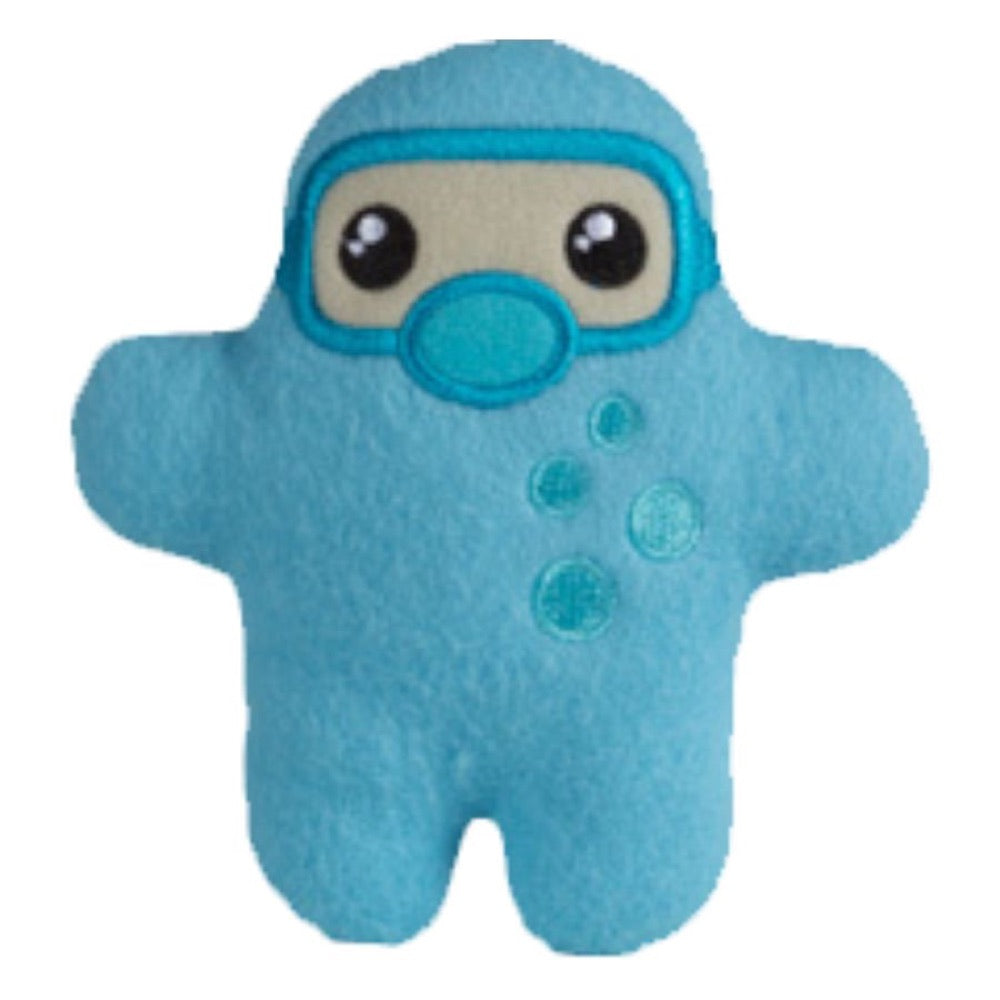 Shawnimals – Pocket Aqua Ninja 4″ Plush