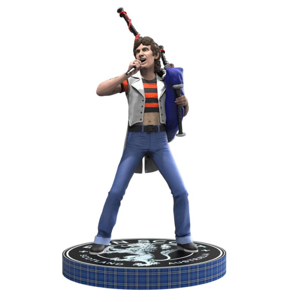Bon Scott – Bon Scott with Bagpipes Rock Iconz Statue