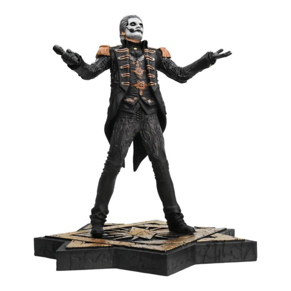 Ghost – Papa Emeritus in Military Jacket Rock Iconz Statue