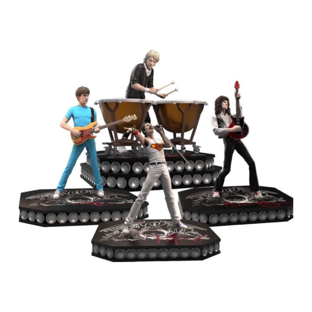 Queen – Rock Iconz Statue Set of 4