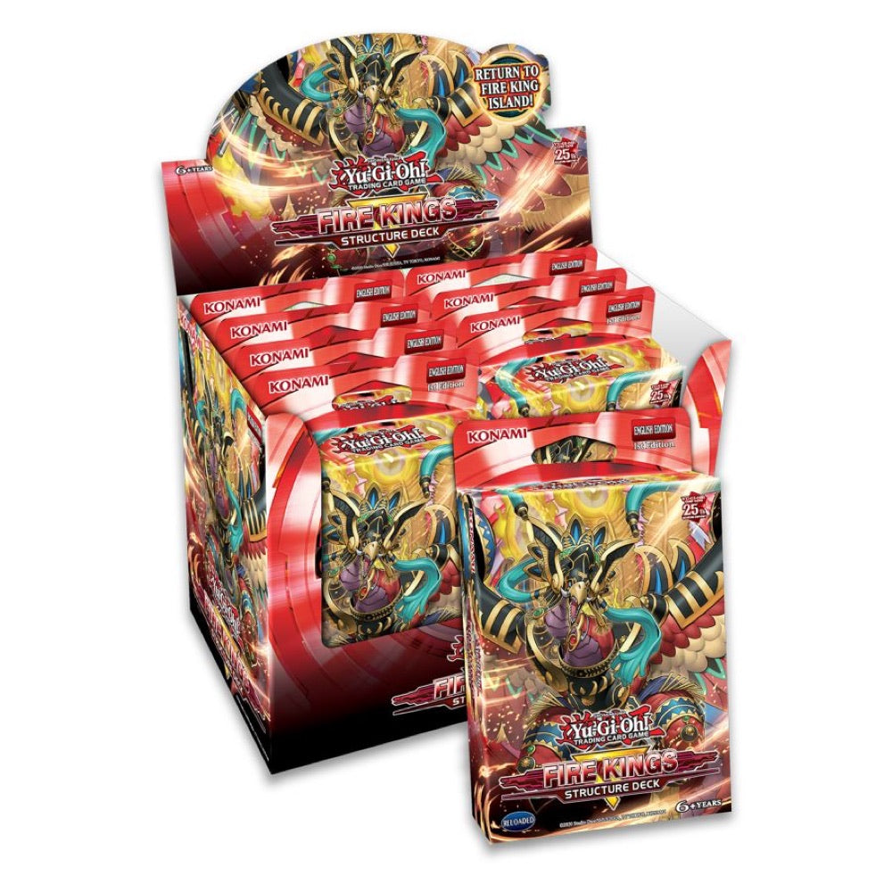 Yu-Gi-Oh! – Revamped: Fire Kings Structure Deck (Display of 8)